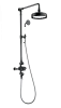 Душевая система Wonzon &amp; Woghand с термостатом, черный матовый (WW-B3041-MB)