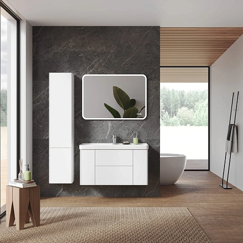 Тумба под раковину BRIZ 100 см 248 03-20100-20 00 БЕЛ (под раковину BEAUTY) Тумба под раковину BRIZ 100 см 248 03-20100-20 00 БЕЛ (под раковину BEAUTY)