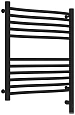 Полотенцесушитель электрический Сунержа Флюид 3.0 600х500 МЭМ правый 31-5821-6050 Матовый черный Полотенцесушитель электрический Сунержа Флюид 3.0 600х500 МЭМ правый 31-5821-6050 Матовый черный