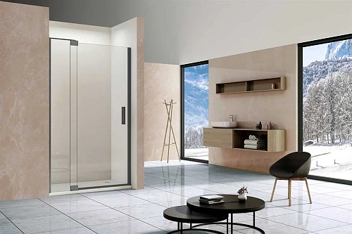 Душевая дверь Vincea Extra VDP-1E9010CLGM, 900/1000, вороненая сталь, стекло прозрачное Душевая дверь Vincea Extra VDP-1E9010CLGM, 900/1000, вороненая сталь, стекло прозрачное