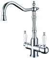Смеситель для кухни Boheme TRADIZIONALE CHROMO CRISTAL 113-CRST Смеситель для кухни Boheme TRADIZIONALE CHROMO CRISTAL 113-CRST