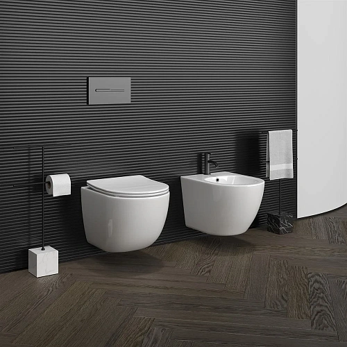 Биде подвесное Ceramica Nova FORMA CN3010 Биде подвесное Ceramica Nova FORMA CN3010