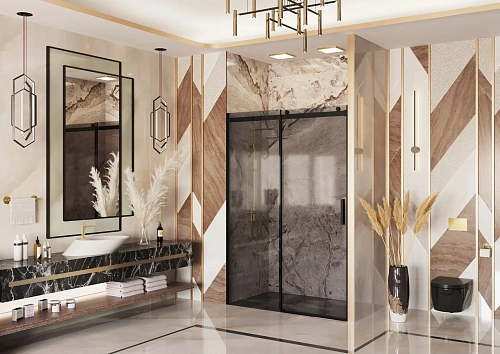 Душевая дверь Ambassador Benefit 19022203HBB (1400x2000) Душевая дверь Ambassador Benefit 19022203HBB (1400x2000)