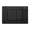 Клавиша смыва ABBER AC0120MB черная матовая Клавиша смыва ABBER AC0120MB черная матовая