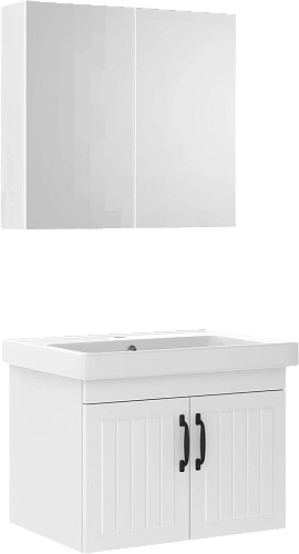 Комплект мебели DIWO Сочи 60 подвесная, белая 579268 Комплект мебели DIWO Сочи 60 подвесная, белая 579268