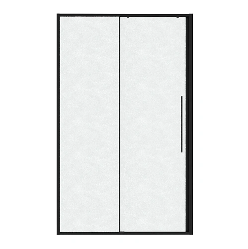 Душевая дверь Niagara Nova NG-84-L13CHB (130х195) черный матовый, раздвижная влево, стекло шиншилла Душевая дверь Niagara Nova NG-84-L13CHB (130х195) черный матовый, раздвижная влево, стекло шиншилла