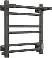 Полотенцесушитель электрический EWRIKA Пенелопа КВ 60х50, с полкой, черный 538317 Полотенцесушитель электрический EWRIKA Пенелопа КВ 60х50, с полкой, черный 538317