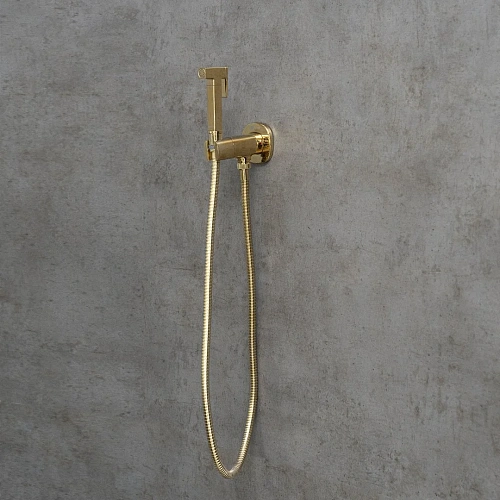 Гигиенический душ Lemark Solo LM7172G, встраиваемый, золото Гигиенический душ Lemark Solo LM7172G, встраиваемый, золото