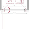 Душевая дверь BelBagno UNO-B-1-60-C-Cr Душевая дверь BelBagno UNO-B-1-60-C-Cr
