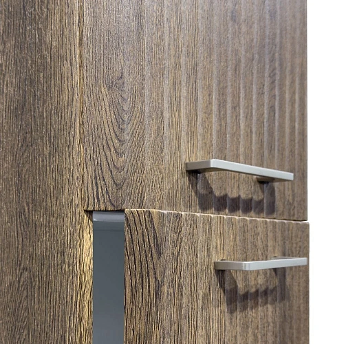 Шкаф-пенал Comforty Ангара-35 00-00019358 дуб темно-коричневый Шкаф-пенал Comforty Ангара-35 00-00019358 дуб темно-коричневый