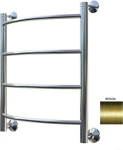 Полотенцесушитель водяной Aquanet Romeo 600x400 бронза 00234482 Полотенцесушитель водяной Aquanet Romeo 600x400 бронза 00234482