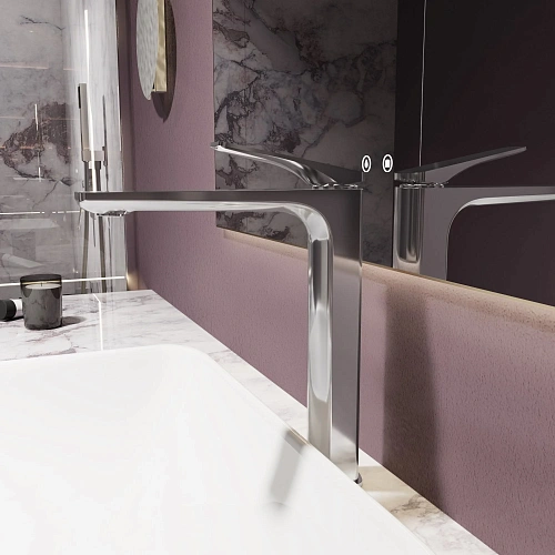 Смеситель для раковины Vincea Puro VBF-5P02CH хром Смеситель для раковины Vincea Puro VBF-5P02CH хром