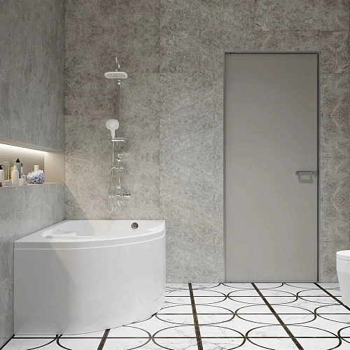 Акриловая ванна DIWO Сочи R 170x95 с каркасом 568020 Акриловая ванна DIWO Сочи R 170x95 с каркасом 568020