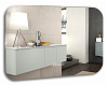 Картинка анонса товара «зеркало silver mirrors 800x550 часы, сенсорный выключатель шампань-4 (фр-00001037)»