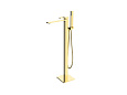 Детальная картинка товара «смеситель для ванны belbagno luce luc-fmt-oro напольный золото»