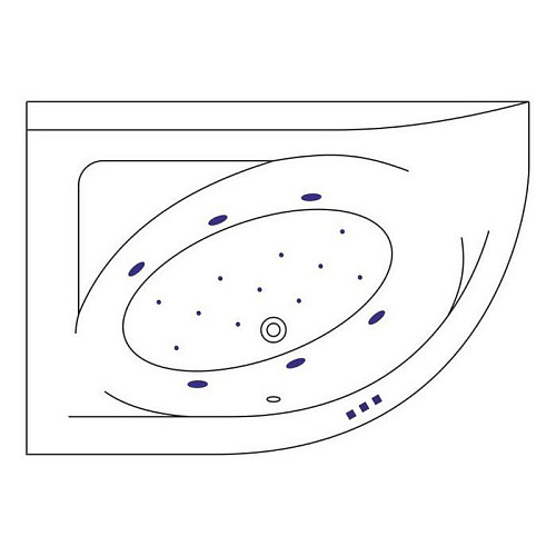 Акриловая ванна EXCELLENT Aquarella 150x100 левая RELAX бронза WAEX.ARL15.RELAX.BR Акриловая ванна EXCELLENT Aquarella 150x100 левая RELAX бронза WAEX.ARL15.RELAX.BR