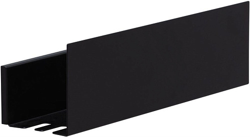 Полка Aquanet Магнум 40x12 черная матовая 00274188 Полка Aquanet Магнум 40x12 черная матовая 00274188