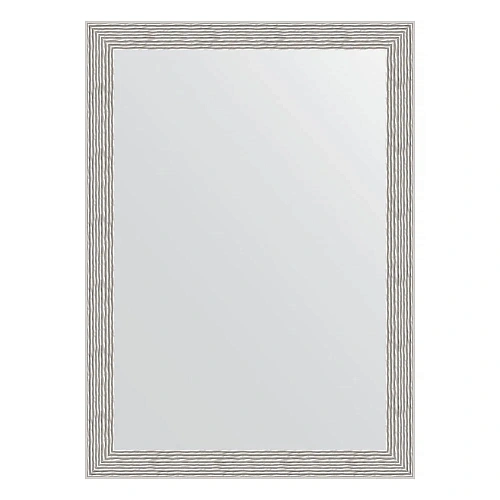 Зеркало в багетной раме Evoform Definite BY 3038 51 x 71 см, волна алюминий Зеркало в багетной раме Evoform Definite BY 3038 51 x 71 см, волна алюминий