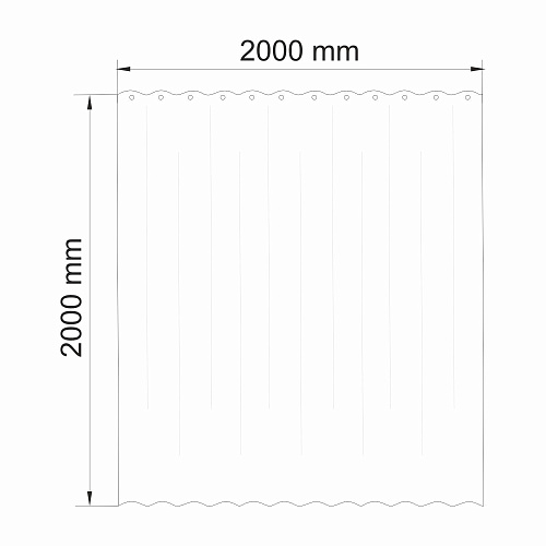 Штора для ванны WasserKRAFT Vils SC-10202 белый Штора для ванны WasserKRAFT Vils SC-10202 белый