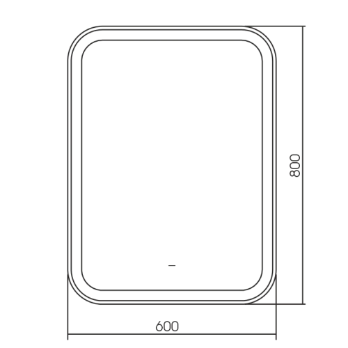 Зеркало Silver mirrors Stiv neo 600х800 бесконтактный сенсор LED-00002911 Зеркало Silver mirrors Stiv neo 600х800 бесконтактный сенсор LED-00002911