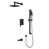 Душевая система RUSH Thira (TR3635-60Black) встраиваемая