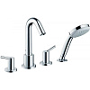 Картинка анонса товара «смеситель на борт ванны hansgrohe talis 32314000, хром»