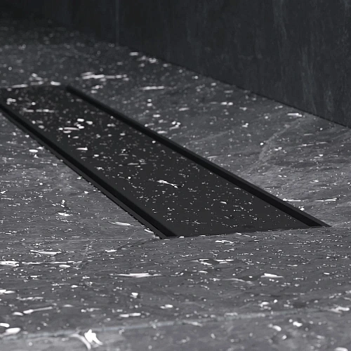 Душевой лоток AM.PM Prime Flow W02SC-U11-050-04BM Flow Tile 50см, черный матовый Душевой лоток AM.PM Prime Flow W02SC-U11-050-04BM Flow Tile 50см, черный матовый