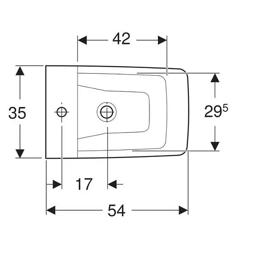 Биде подвесное Geberit Xeno2 500.501.01.1 Биде подвесное Geberit Xeno2 500.501.01.1