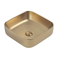 Раковина ABBER Rechteck AC2211MMG накладная, золото матовое Раковина ABBER Rechteck AC2211MMG накладная, золото матовое