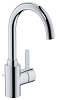 Картинка анонса товара «смеситель для раковины grohe eurosmart cosmopolitan с донным клапаном, высокий излив, хром (32830000»
