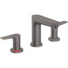 Картинка анонса товара «смеситель для раковины hansgrohe talis e 71733340, шлифованный черный хром»