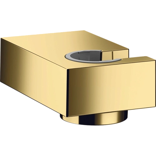 Держатель ручного душа Hansgrohe Porter E 28387990, полированное золото Держатель ручного душа Hansgrohe Porter E 28387990, полированное золото