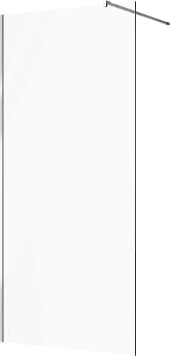 Душевая перегородка STWORKI Берген 100 см, профиль хром глянцевый, прозрачное стекло 583042 Душевая перегородка STWORKI Берген 100 см, профиль хром глянцевый, прозрачное стекло 583042