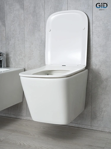 Унитаз подвесной Gid Tr2143 62257Y белый 49x34x36 с крышкой микролифт Унитаз подвесной Gid Tr2143 62257Y белый 49x34x36 с крышкой микролифт