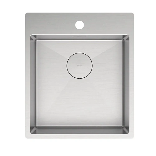Кухонная мойка Lemark JANGA 440 из нержавеющей стали, сталь 9937101 Кухонная мойка Lemark JANGA 440 из нержавеющей стали, сталь 9937101