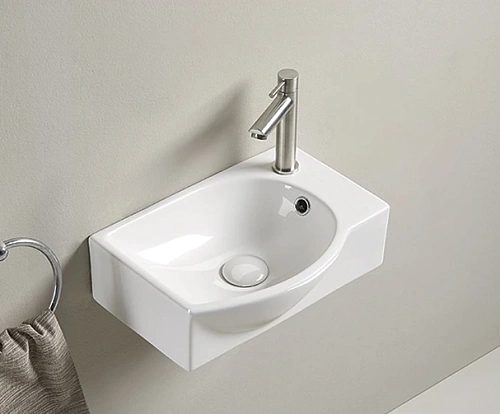 Раковина Gid N9276L 61130L подвесная белая 40.5x28x14 Раковина Gid N9276L 61130L подвесная белая 40.5x28x14