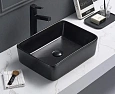 Раковина CeramaLux 7050MB накладная, черный матовый Раковина CeramaLux 7050MB накладная, черный матовый