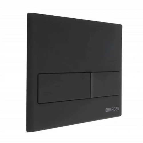 Инсталляция для унитаза BERGES NOVUM с кнопкой смыва, S5 Soft Touch, черная 040245 Инсталляция для унитаза BERGES NOVUM с кнопкой смыва, S5 Soft Touch, черная 040245