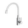 Смеситель для кухни Dorff Logic D3007633 с гибким изливом, белый Смеситель для кухни Dorff Logic D3007633 с гибким изливом, белый