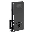 Инсталляция для унитаза WasserKRAFT Glan 66TLT.010.ME.BL.MB03 с клавишей смыва черный Инсталляция для унитаза WasserKRAFT Glan 66TLT.010.ME.BL.MB03 с клавишей смыва черный