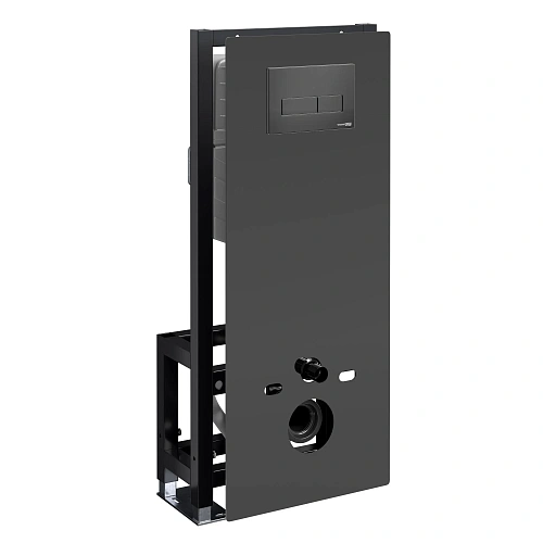Инсталляция для унитаза WasserKRAFT Glan 66TLT.010.ME.BL.MB03 с клавишей смыва черный Инсталляция для унитаза WasserKRAFT Glan 66TLT.010.ME.BL.MB03 с клавишей смыва черный