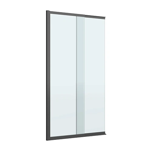 Шторка на ванну CEZARES SLIDER-FIX-VF-11-90/150-C-NERO с фиксированным креплением одной створки цвет профиля черный стекло прозрачное Шторка на ванну CEZARES SLIDER-FIX-VF-11-90/150-C-NERO с фиксированным креплением одной створки цвет профиля черный стекло прозрачное