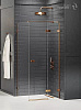 Картинка анонса товара «душевой уголок new trendy avexa copper brushed r 110x100x200 exk-3596 брашированная медь»