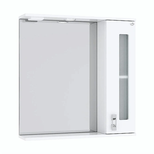 Зеркальный шкаф Onika КРИСТАЛЛ 67.02 правый 206706 Зеркальный шкаф Onika КРИСТАЛЛ 67.02 правый 206706