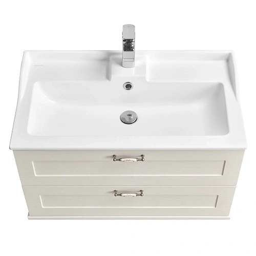 Тумба под раковину Aquaton Леон 80 дуб белый 1A186301LBPS0 Тумба под раковину Aquaton Леон 80 дуб белый 1A186301LBPS0