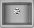 Кухонная мойка Paulmark GERA PM205546-GRM кварцевая серый металлик Кухонная мойка Paulmark GERA PM205546-GRM кварцевая серый металлик