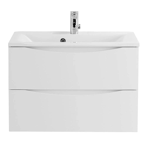 Тумба под раковину BelBagno MARINO-750-2C-SO-BO-P подвесная 750x450 Bianco Opaco Тумба под раковину BelBagno MARINO-750-2C-SO-BO-P подвесная 750x450 Bianco Opaco