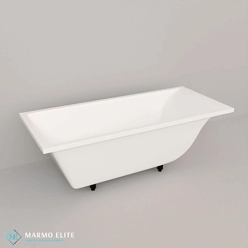 Ванна из искусственного камня Marmo-Elite Авиньон PW-150-70-2 1500x700 щелевой перелив, глянцевая Ванна из искусственного камня Marmo-Elite Авиньон PW-150-70-2 1500x700 щелевой перелив, глянцевая