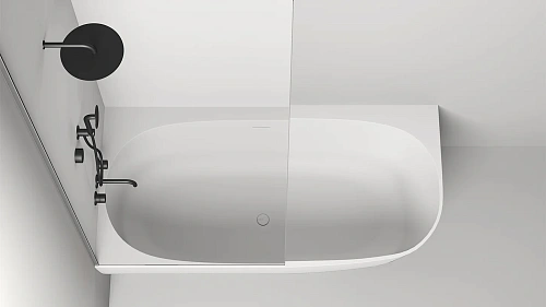 Ванна из искусственного камня Salini SOFIA CORNER L 170x85 102525M угловая S-Stone Ванна из искусственного камня Salini SOFIA CORNER L 170x85 102525M угловая S-Stone