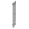 Картинка анонса товара «полотенцесушитель электрический bonna asteria 1200x120 bnp-eic3c-dt12012ch хром»